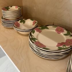 Floral Dish Set