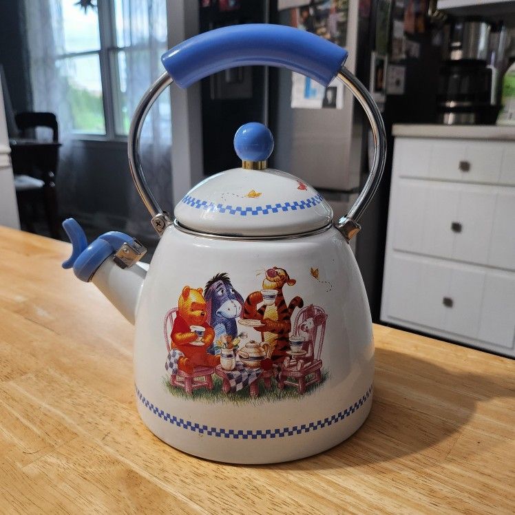 Vintage Pooh Tea Kettle 