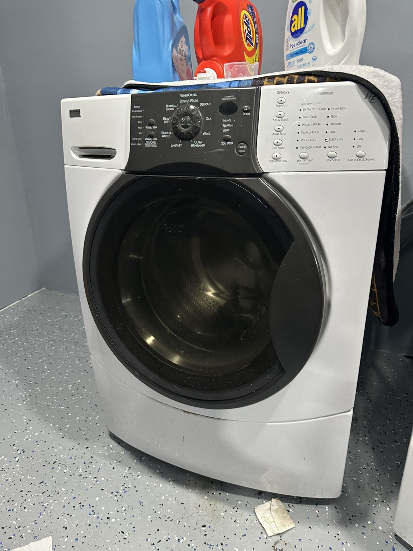 Electric Washer And Dryer