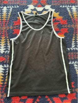 Black mesh tank
