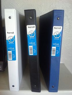 Brand new 1" binders
