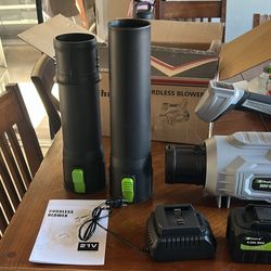 Cordless Turbo Leaf Blower