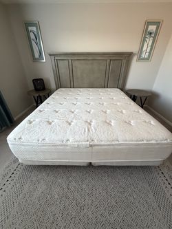 Pillow Top Mattress with Box Spring