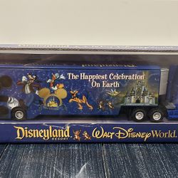 Vintage Disney 50th Parks Anniversary Hot Wheels Semi
