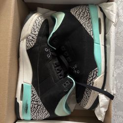 Air Jordan 3 Retro GG Black Mint Size 6Y