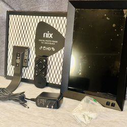 NIX 10.1” Wall Mountable HD Digital Photo Frame with Auto Rotate and Motion Sensor