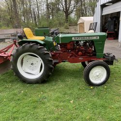 1971 Satoh 650 Tractor With York Rake