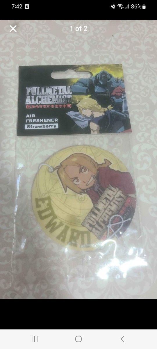 Fullmetal Alchemist Air Freshener