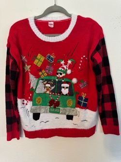 Holiday Time Ugly Christmas Sweater