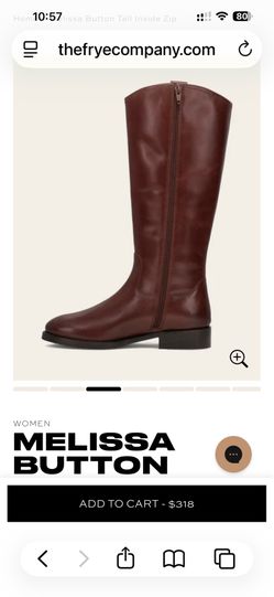 FRYE BROWN BOOTS 91/2