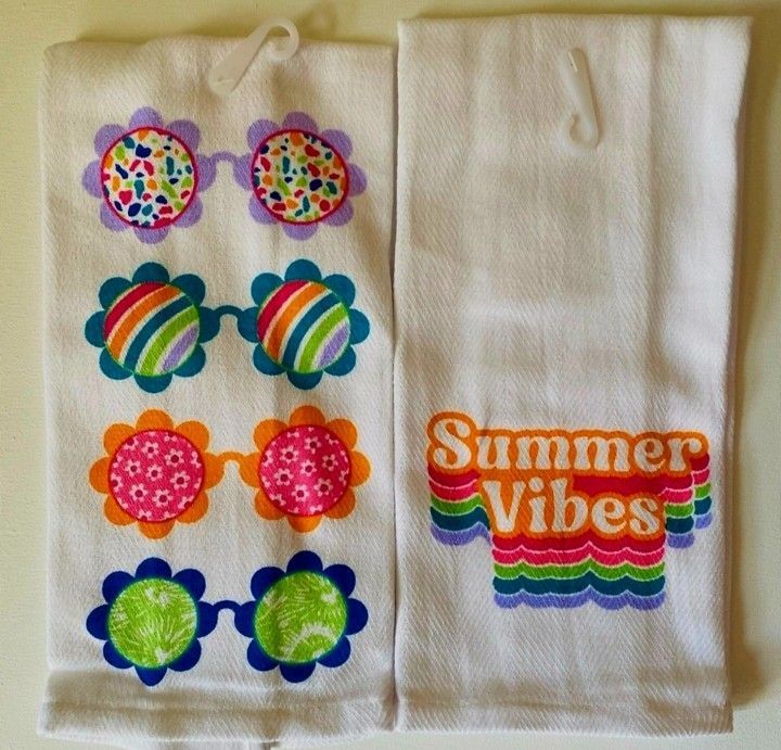 Summer Vibe Kitchen Towels