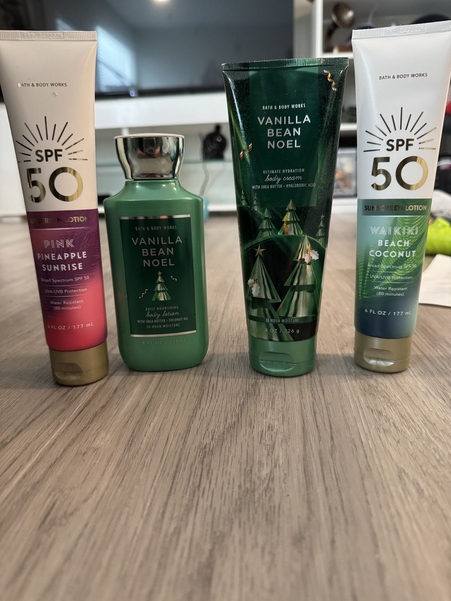 B & BW Lotion & Sunscreen
