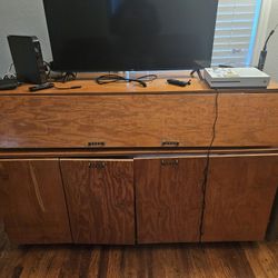 Wood Entertainment Center