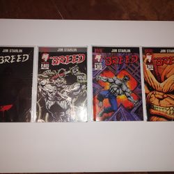 Breed No. 1-4 series Jim Starlin Malibu Comics Bravura 1994 1 2 3 4 New