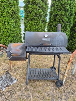 Royal Gourmet Charcoal Grill with Offset Smoker