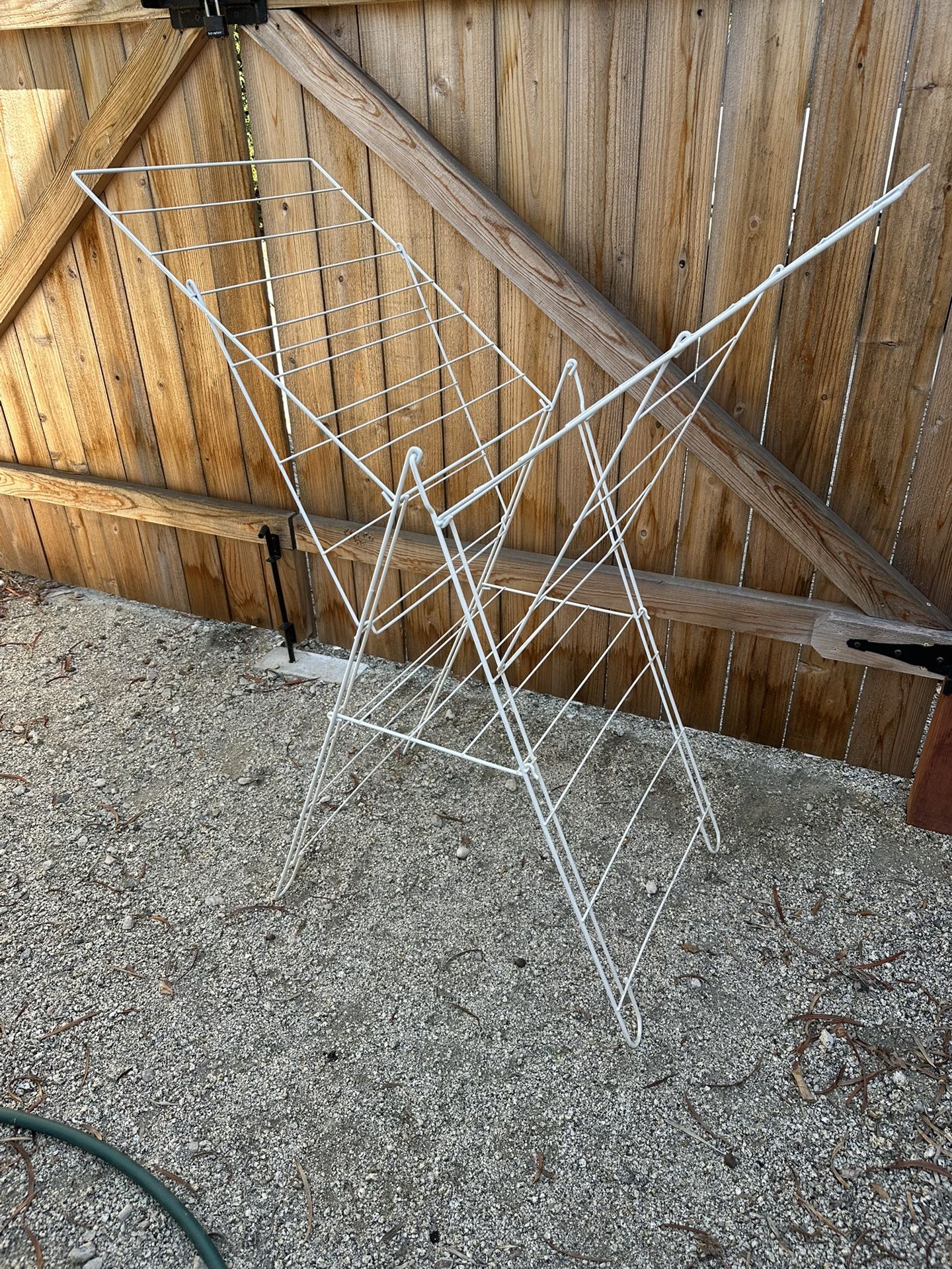 Wenko Laundry folding dryer rack white