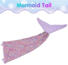 Great condition! Mermaid Tail Blanket 