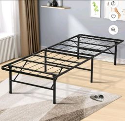 Metal twin bed frame