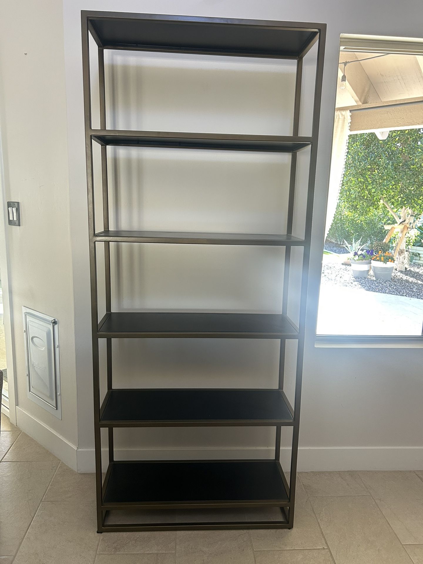 Six Shelf Metal Shelving Unit
