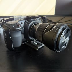 Blackmagic Pocket Cinema 4K With Olympus 12-100mm