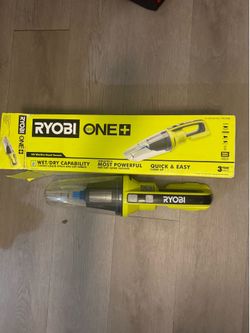 RYOBI 18V Wet Dry Hand Vaccum Tool Only