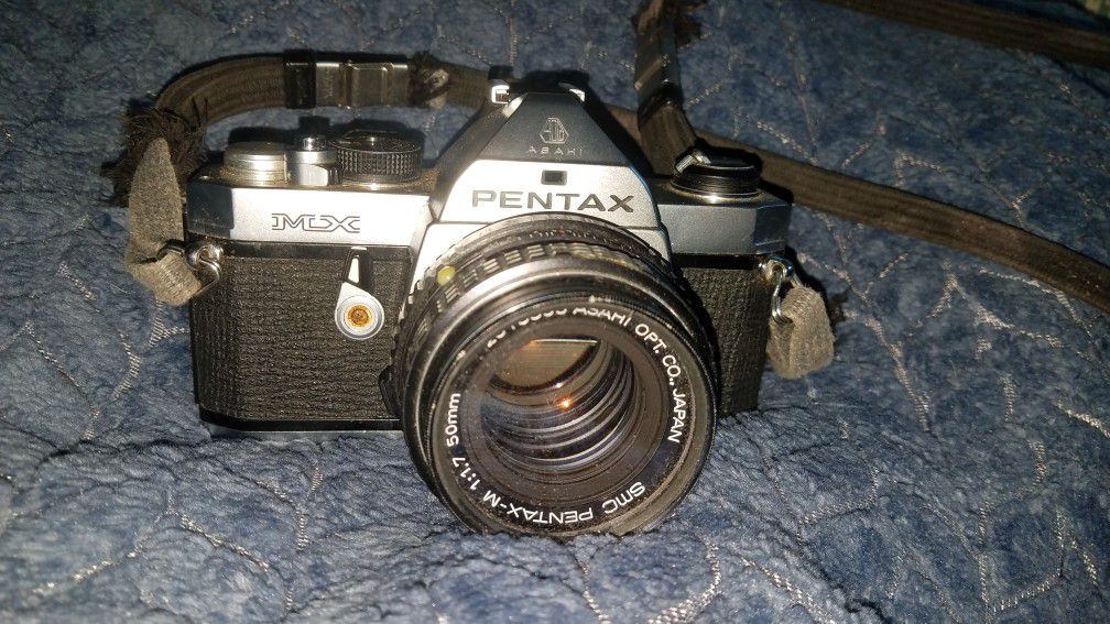 Pentax MX, Film Camera, Asahi Pentax, 35mm Vintage