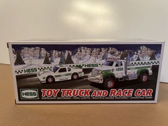 Hess Toy Truck And Race Car Vintage