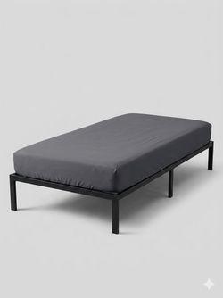 Heavy Duty Twin XL Bed Frame + Gel Mattress