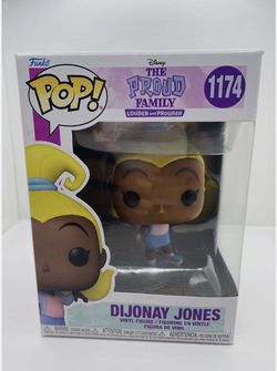 NEW FUNKO POP! DISNEY: THE PROUD FAMILY LOUDER AND PROUDER #1174 DIJONAY JONES