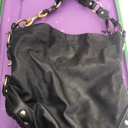 Lnew Heavy leather coach purse only $50 firm