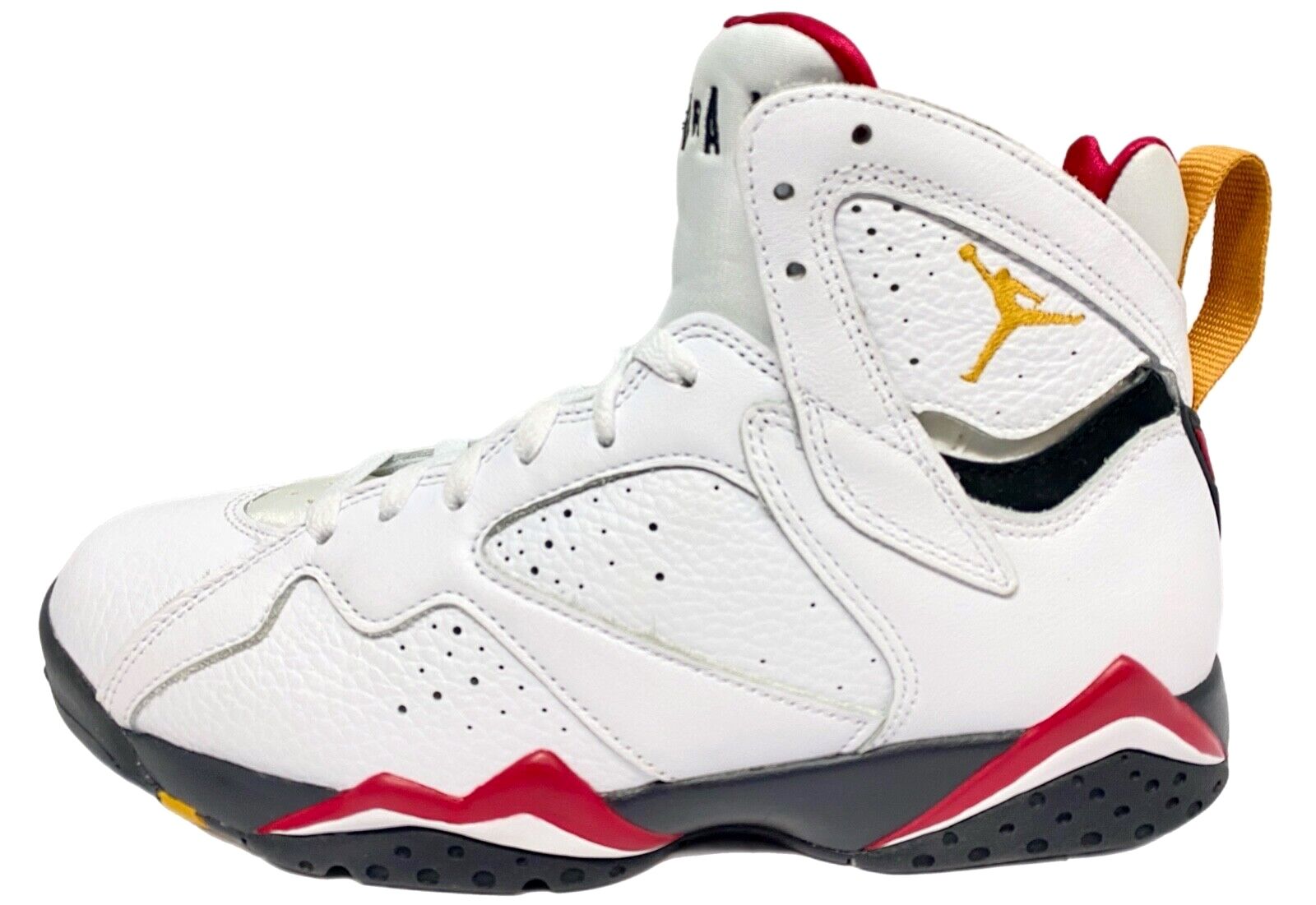 Nike Air Jordan 7 Retro Cardinal 2022 White Red Black CU9307 106 Mens 8 Womens 9.5 sport sneakers shoes