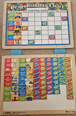 Magnetic Responsibility Chart - Chore Chart