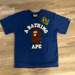 Bape College T-Shirt “Blue”