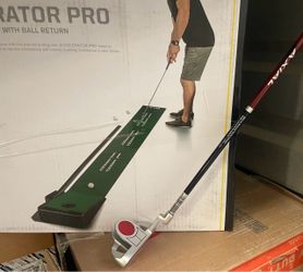 SKLZ Accelerator Pro Putting Mat with Ball Return