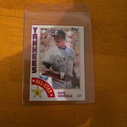 Dave Windows Baseball Card