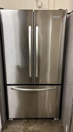 KitchenAid 3 Door Stainless Refrigerator
