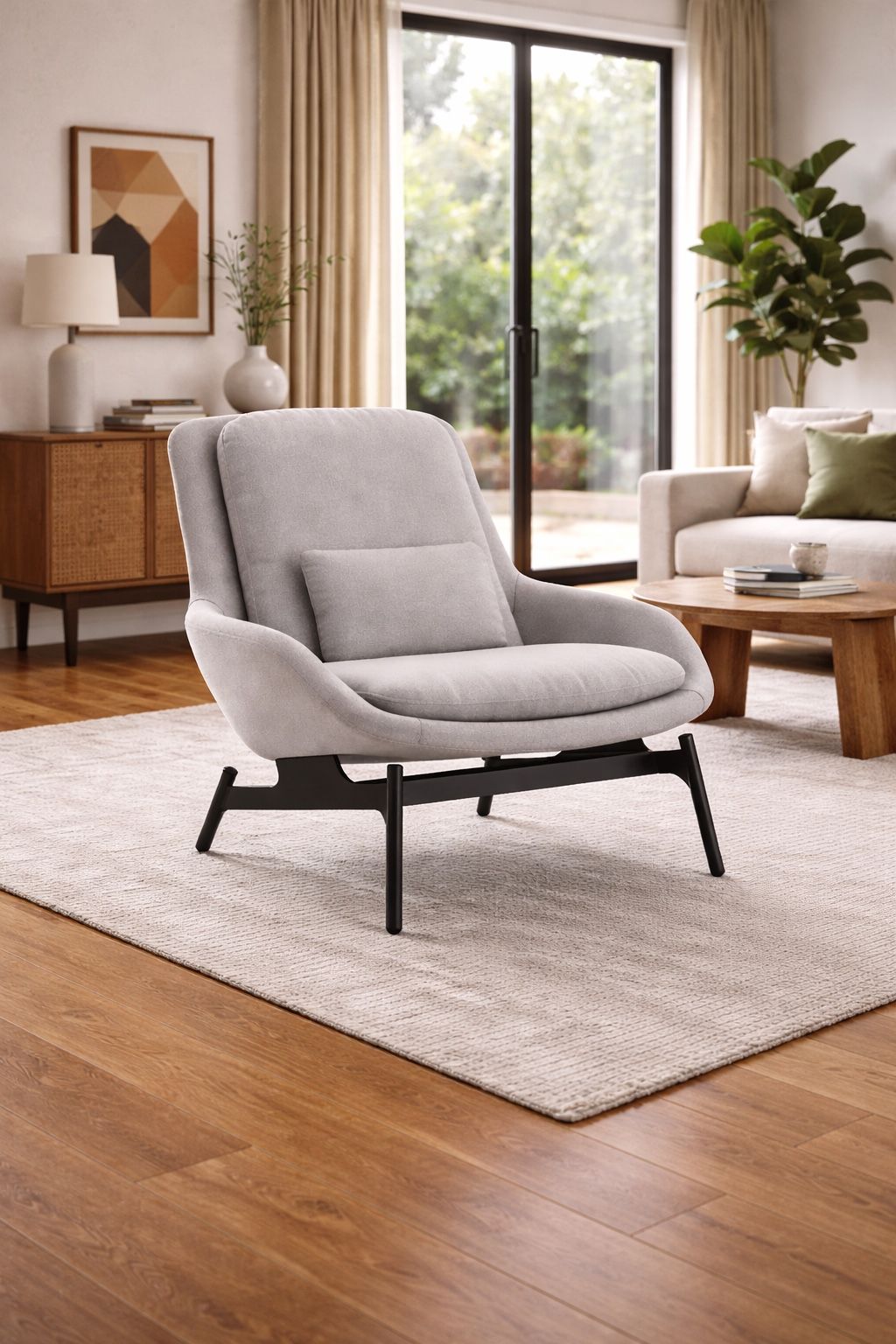 Blu Dot Field Lounge Chair – Maharam Fabric | Excellent Condition