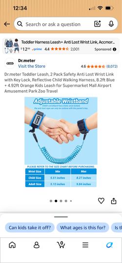 Child walking harness