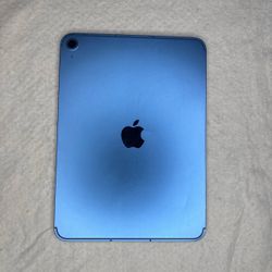 Apple iPad A16 11th Gen 128GB WiFi + Cellular Blue Unlocked CRACKED PARTS