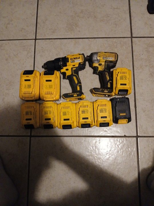 Dewalt Batterys/drils