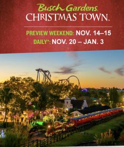 1 Busch Gardens Tickets + 1 All Day Dining Pass $90