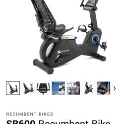 NEW RECUMBENT EXERCISE BIKE EXTERRA SB600