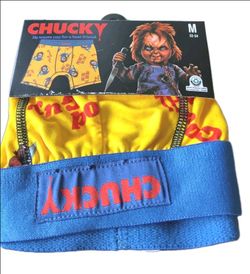 Choose your design - Men's Shorts Underwear M/XL  (Chucky, Ghostface, Rick & Morty, Dragonball Z)