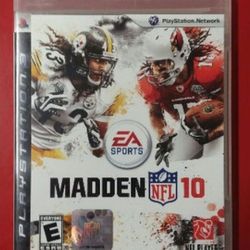 PS3 Madden NFL 10 *CIB