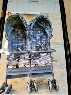 Gap double  stroller