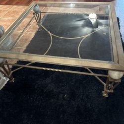 Coffee Table & 2 End Tables 