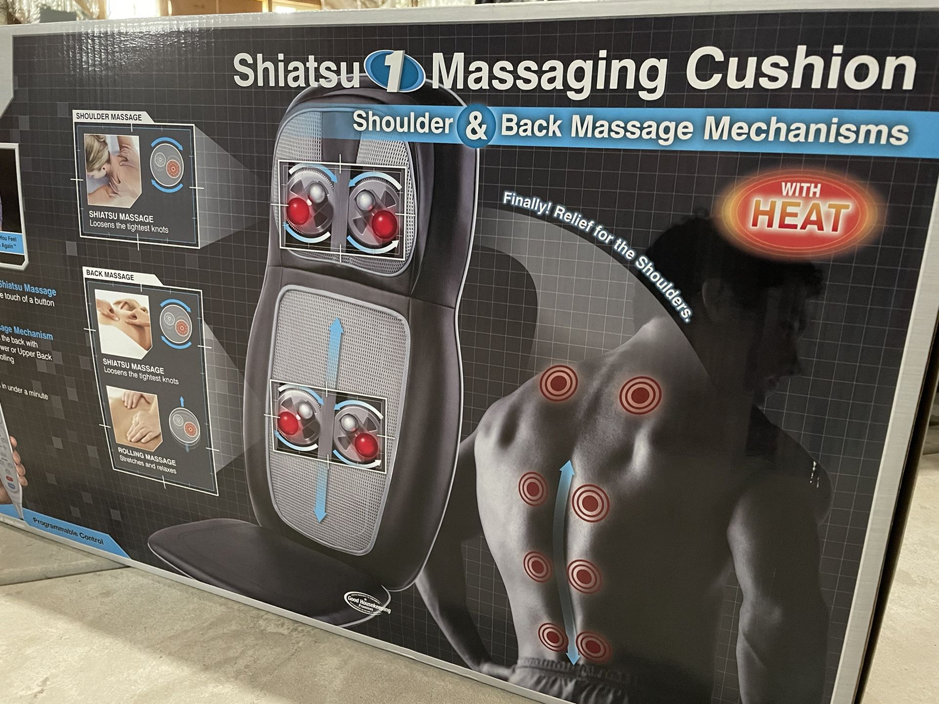 Homedics Shiatsu Massaging Cushion 