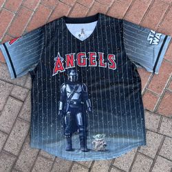 Mandalorian And Grogu Angels Jersey