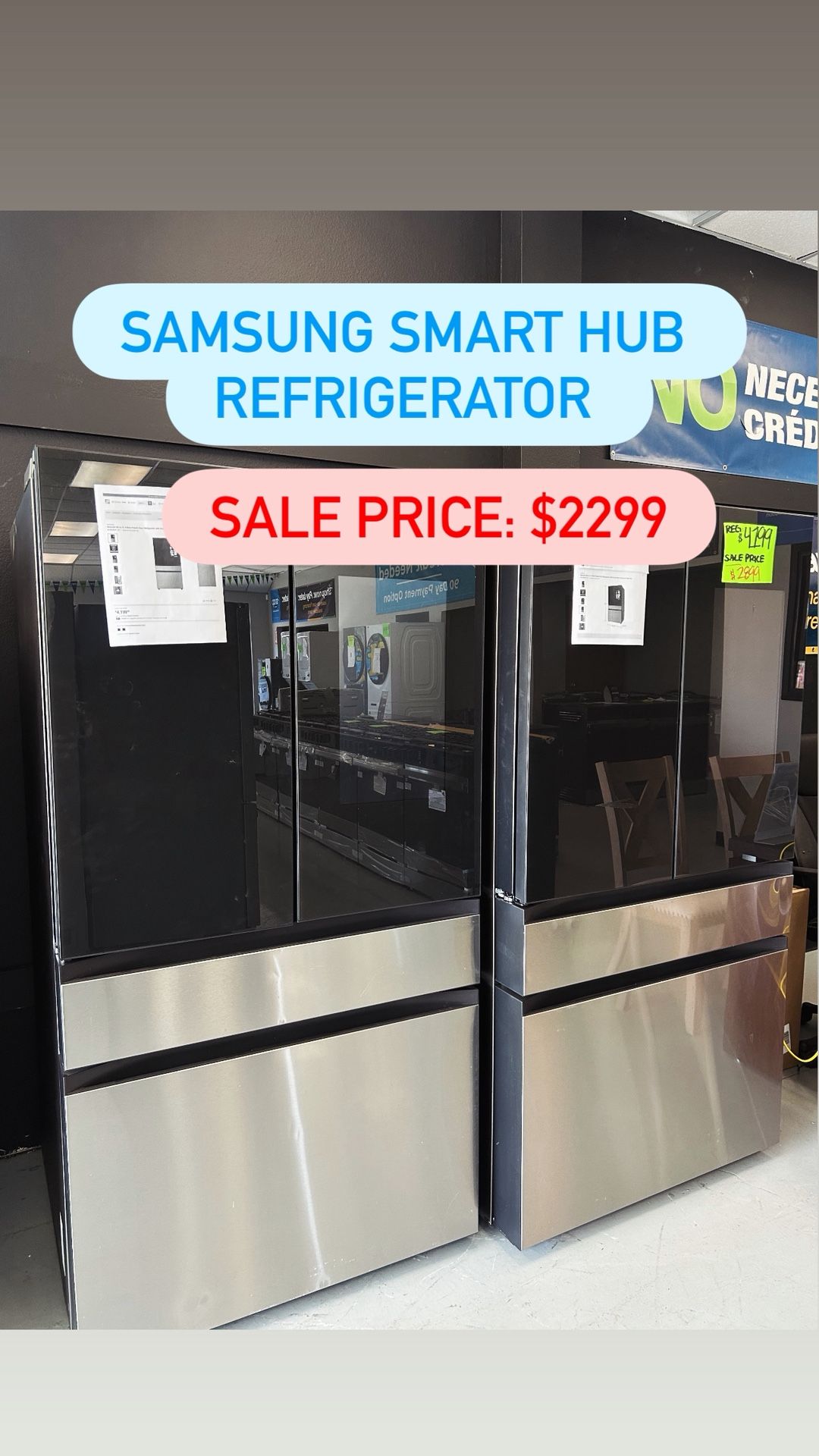 Samsung Smart Hub Refrigerator 