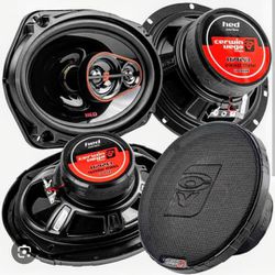 New Cerwin Vega HED Series 6.5" 3-Way Coaxial Car Speakers
